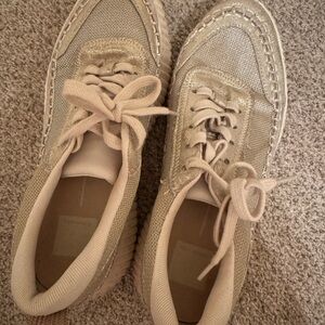 Dolce Vita Gold Sneakers